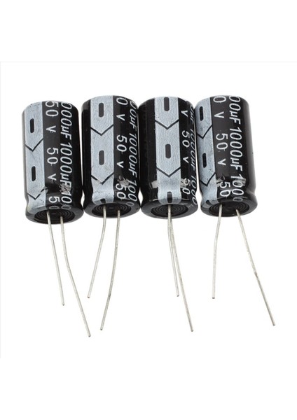100 Pcs 1000UF 50V 13X25MM Alüminyum Elektrolitik Kapasitörler Siyah (Yurt Dışından) fiyatları
