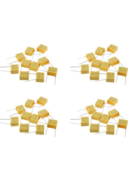 Ac 275V 0 47UF Polipropilen Film Güvenlik Kapasitörleri 40 Pc (Yurt Dışından)