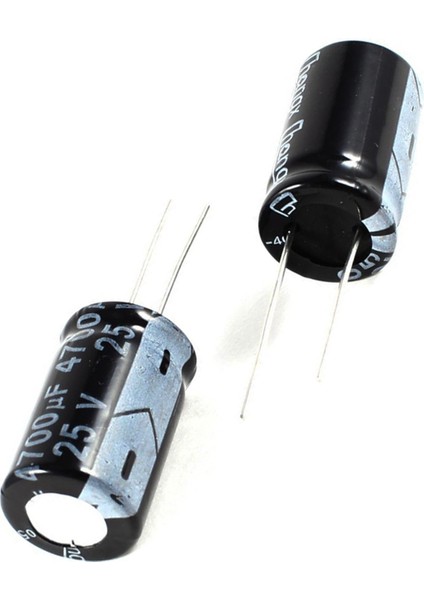 4 Pcs 4700UF 25V 105C Radyal Elektrolitik Kapasitörler Siyah 26X16MM (Yurt Dışından) modelleri