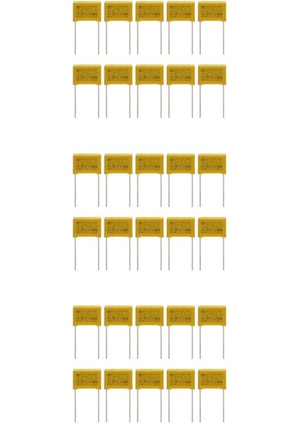 30 Pcs Ac 275V 0 22UF Polipropilen Film Güvenlik Kapasitörleri Mpx (Yurt Dışından)