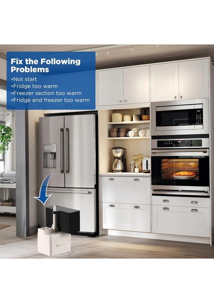 W10613606 Buzdolabı Kompresörü Whirlpool Kitchenaid Kenmore W10416065 PS8746522 (Yurt Dışından) modelleri