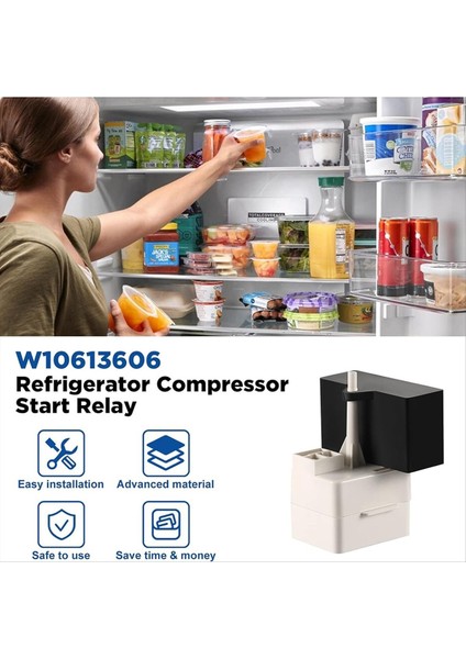 W10613606 Buzdolabı Kompresörü Whirlpool Kitchenaid Kenmore W10416065 PS8746522 (Yurt Dışından) fırsatları
