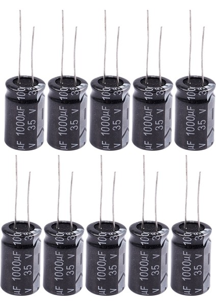 20 Pcs Radyal Alüminyum Elektrolitik Kapasitörler 13MM x 21 mm 1000UF 35V ve 2200UF 25V (Yurt Dışından) fiyatları
