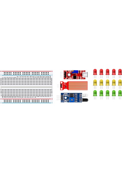 Arduino Uno R3 Dıy Kiti Kapasitör/köprü/breadboard Başlangıç Kiti Için Uygun (Yurt Dışından) indirimleri