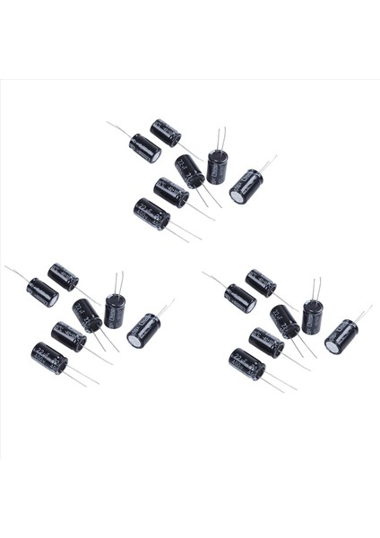 30 Pcs 22UF 400V 105C Radyal Elektrolitik Kapasitörler Siyah 13MM x 21MM (Yurt Dışından)