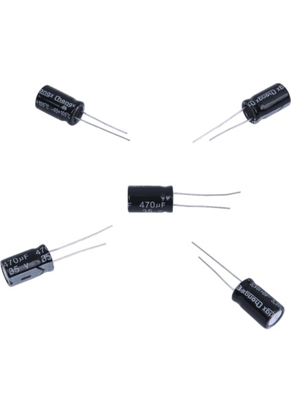 5 Pcs 35V 470UF Elektrolitik Kapasitör 10 x 17 mm (Yurt Dışından)