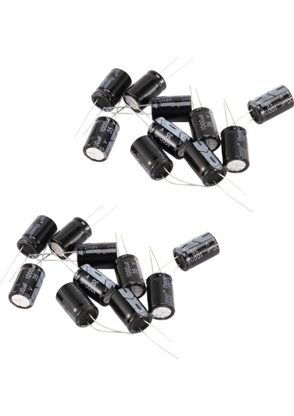 20 Pcs 1000UF 35V Radyal Alüminyum Elektrolitik Kapasitörler 13MM x 21 mm (Yurt Dışından)