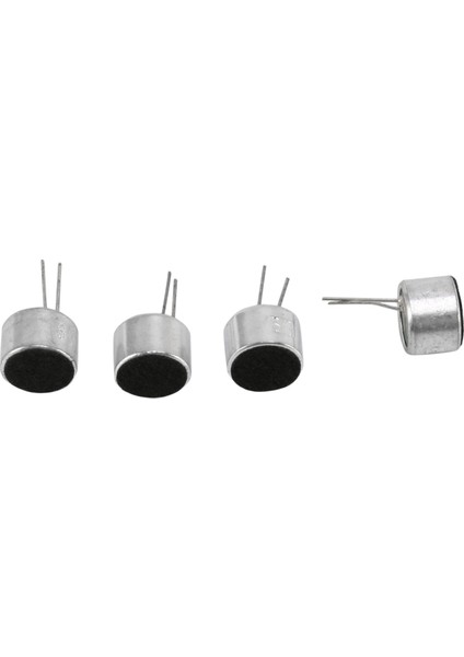30 Pcs 2 Pin Mini Mic Kapsül Elektret Kondenser Mikrofon Gümüş Tonu Siyah (Yurt Dışından) modelleri
