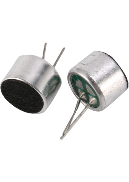 30 Pcs 2 Pin Mini Mic Kapsül Elektret Kondenser Mikrofon Gümüş Tonu Siyah (Yurt Dışından) fırsatları