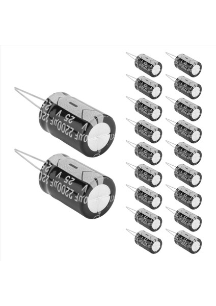20 Pcs 13X21MM 2200UF 25V Radyal Alüminyum Elektrolitik Kapasitörler (Yurt Dışından) modelleri