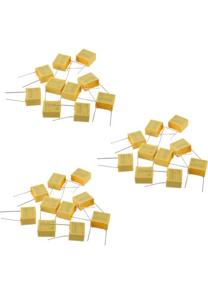 Ac 275V 0 47UF Polipropilen Film Güvenlik Kapasitörleri 30 Pc (Yurt Dışından)