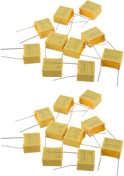 Ac 275V 0 47UF Polipropilen Film Güvenlik Kapasitörleri 20 Pc (Yurt Dışından)