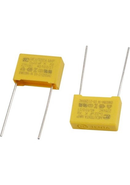 100 Pcs Ac 275V 0 22UF Polipropilen Film Güvenlik Kapasitörleri Mpx (Yurt Dışından) modelleri