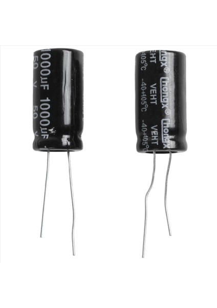 Radyal Elektrolitik Kapasitör 50 V 1000 U F 105 C 25 x 13 mm - Siyah (4 Paket) (Yurt Dışından) fiyatları