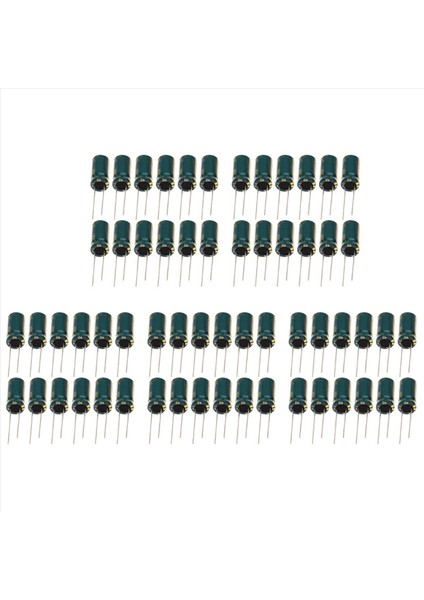 50PCS 10V 3300UF Anakart Elektrolitik Kapasitör Radyal (Yurt Dışından)