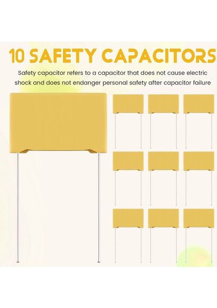 10PCS 250V 47NF 0 047UF% 10 Polipropilen Film Güvenlik Kondansatörü (Yurt Dışından) indirimleri
