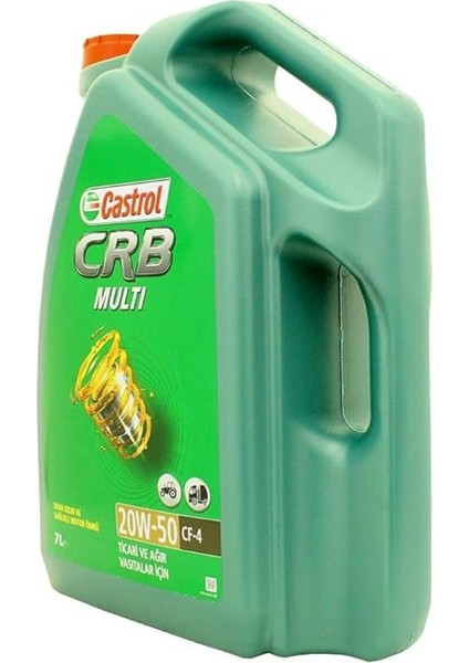 Crb Multi 20W/50 Cf-4 7l Ticari ve Ağır Vasıtalar Için Motor Yağı fiyatları