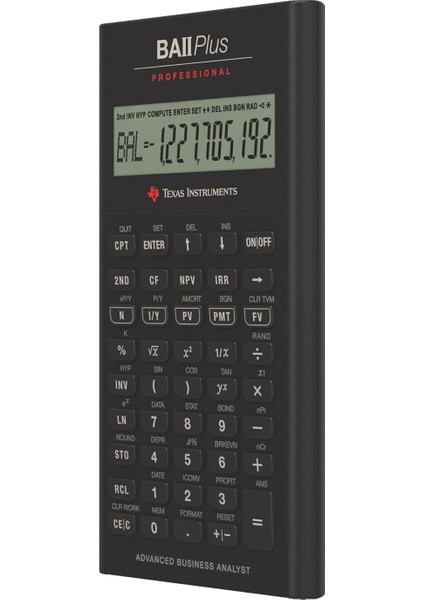 Instruments Ba Iı Plus Professional Finansal Hesap Makinesi modelleri