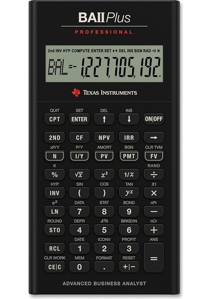 Instruments Ba Iı Plus Professional Finansal Hesap Makinesi fırsatları