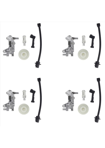 20PCS Yağ Pompası Filtre Borusu Hortum Hortum Yağı Meme Türbin Kiti 4500 5200 5800 45CC 58CC 58CC Testere Yedek (Yurt Dışından)