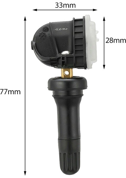 1pcs Tpms Lastik Basınç Izleme Sensörü 433MHZ 2017-2020 Için Büyük Duvar (Yurt Dışından) modelleri