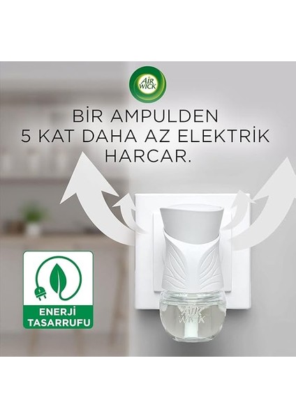 Wick Elektrikli Oda Kokusu Esansiyel Yağlar Cihaz + Yedek Şişe Lavanta modelleri