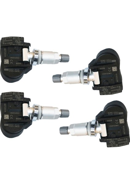 4pc Tpms Hyundai Için Lastik Basınç Sensörü I30 I55 Equus Creta Kia Venga Sorenta Picanta Ceed 52933N100 52933-2M650 (Yurt Dışından)