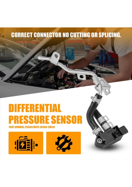 Hyundai Tucson Sonata Için Turbo Şarj Farklı Basınç Sensörü 39360-2M415 393602M415 (Yurt Dışından) fırsatları