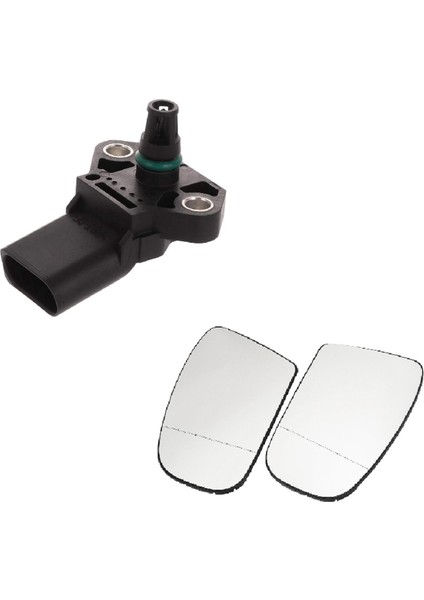 2 Set Araç Aksesuarları 1 Pcs Hava Desteği Basınç Haritası Sensörü ve 1 Set Araç Isıtmalı Dikiz Aynası Cam (Yurt Dışından) fiyatları