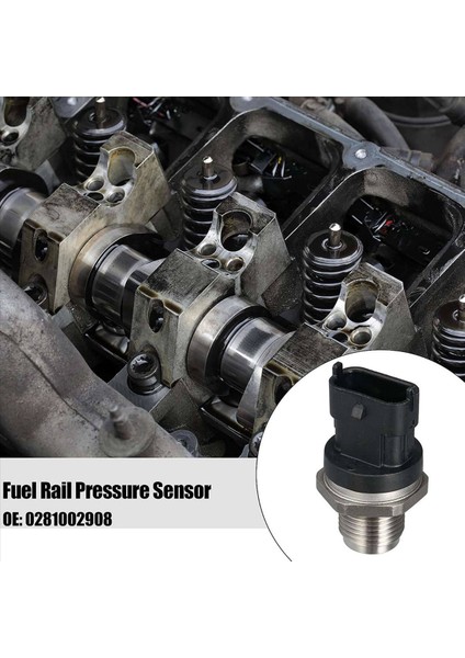 2x 0281002908 Hyundai Kia Mitsubishi Için Ortak Ray Basınç Sensörü Yakıt Ray Basınç Sensörü (Yurt Dışından) fiyatları