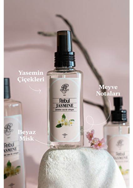 Jasmine Kolonya 125 ml 80 Derece Fresh Koku ile Plastik Ambalajda fırsatları