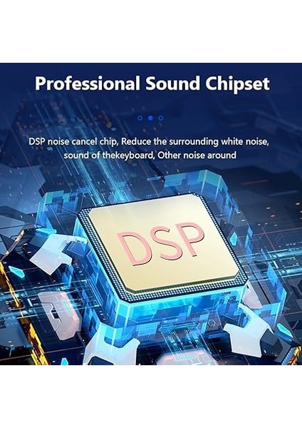 Podcast Mikrofon Ses Kartı Kiti Pc Smartphone Dizüstü Bilgisayar Içiin Vlog Kayıt Canlı Akışı Youtuber Yayıncılara Uygun P300 (P300) fırsatları