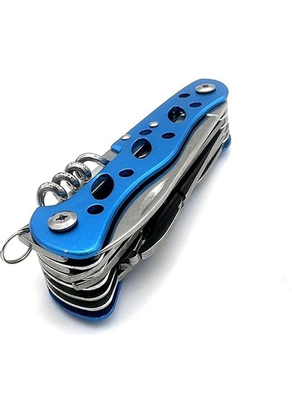 Çok Amaçlı Isveç Outdoor Kamp Çakısı 111MM Büyük Boy - Paslanmaz Çelik Mavi modelleri