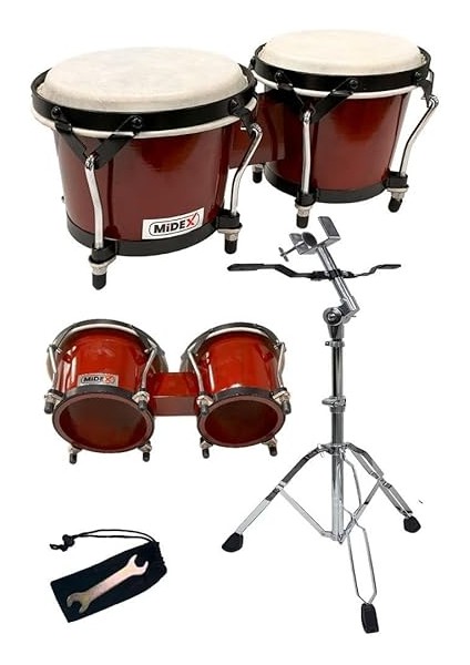 BG-230ST Standlı Özel Işçilik Kırmızı Bongo Siam Meşesi Doğal Deri modelleri