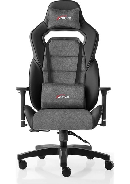 Göktürk Profesyonel Oyuncu Koltuğu Kumaş Gri/siyah fiyatları