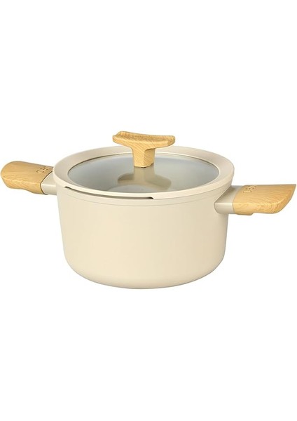 Leo Balance Tencere 20CM Krem