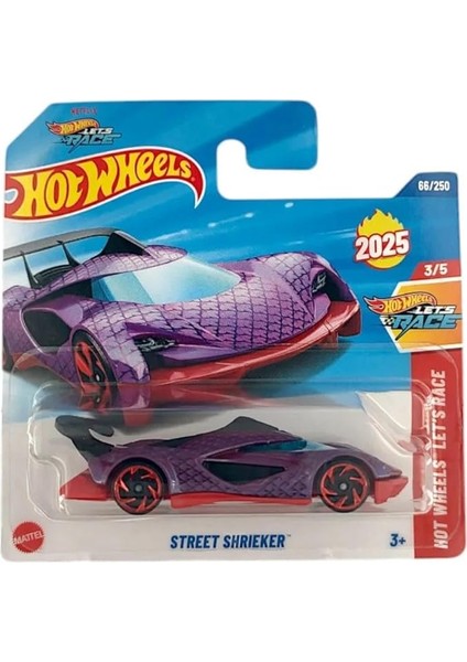 Wheels Tekli Arabalar Street Shrıeker HYW20