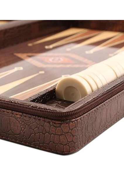 Oyun Aletleri Star Özel Seri Deri Fermuarlı Çanta Tavla Küçük GNSRKFAZ3825 fiyatları