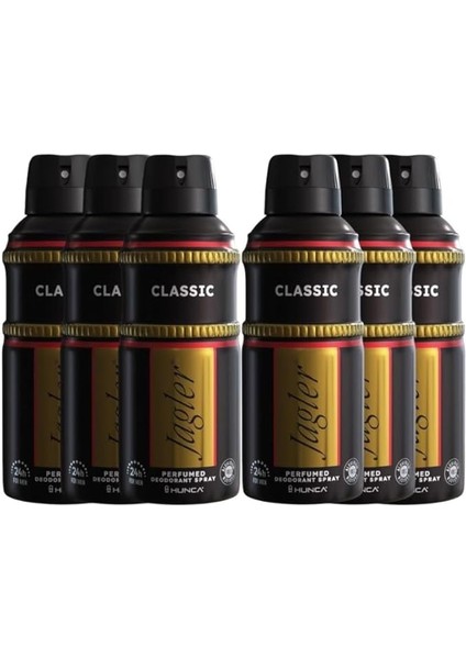 Deodorant Klasik Erkek 150 ml x 6 Adet