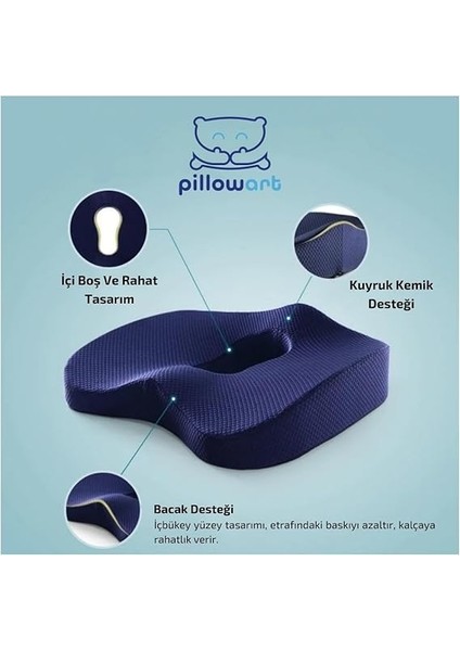Visco Ortopedik Oturma Simidi Koltuk Minderi Visko Kuyruk Sokumu Yastığ modelleri