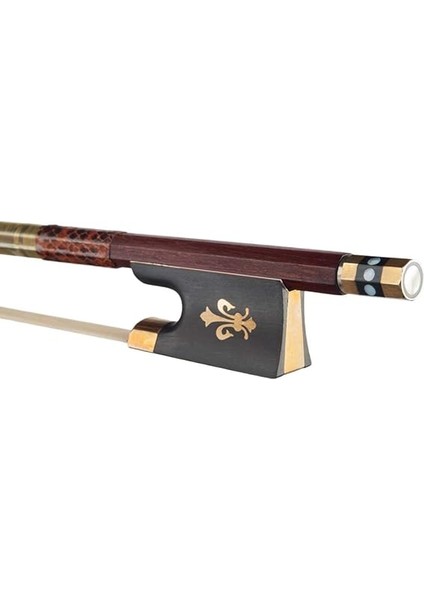 Keman Yay (Pernambuco Yay Sopa Siyah Abanoz Kurbağa ve At Kuyruğu Yay Saç) 4/4 Tam Boy Keman Için fiyatları