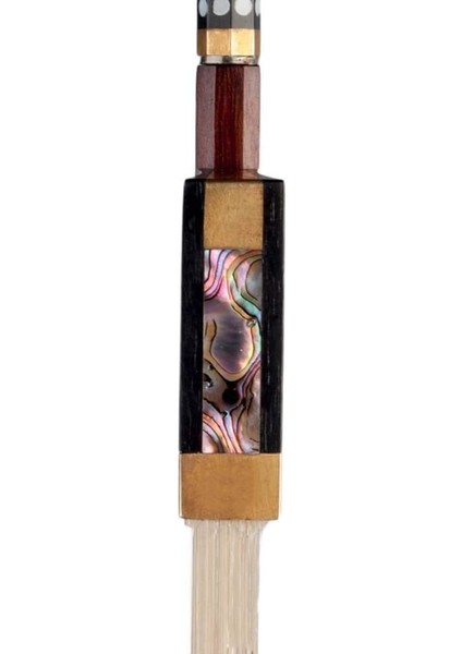 Keman Yay (Pernambuco Yay Sopa Siyah Abanoz Kurbağa ve At Kuyruğu Yay Saç) 4/4 Tam Boy Keman Için modelleri