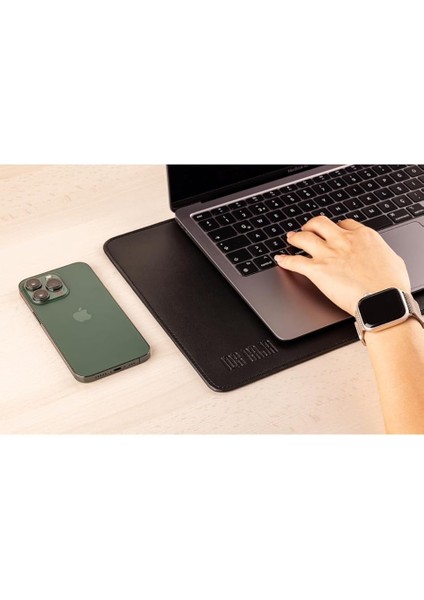 Caja Minimalist 14 Inç Laptop Kılıfı, Vegan Deri, Su Itici Özellikli, Bilgisayar Notebook Laptop Çantası (Siyah, 14 Inç) indirimleri