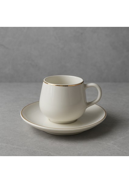 Dream New Bone 6 Kişilik Kahve Fincan Takımı 90ML modelleri