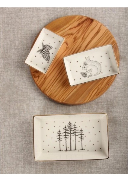 Heyf Porland Forest 3'lü Meze Seti