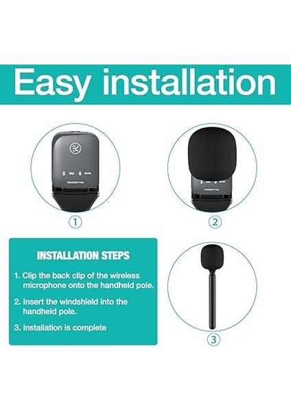 Dji Mic 1/2 Için Stand Tutucu Mikrofon Bayrak Istasyonu, Rode Wireless Go Iı El Adaptörü, Rüzgar Korumalı, Kablosuz Röportaj Lavalier Mikrofon Standı, Djı Osmo Pocket 3 Mic 2 Synco G1/a2 Için modelleri