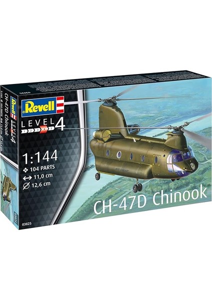 CH-47D Chinook Model Kit Uçak
