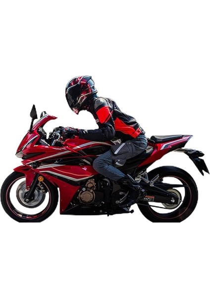 Su Geçirmez 3 Gözlü Reflektörlü Ayarlanabilir Motosiklet Kurye Bel Bacak Çanta - AL3253