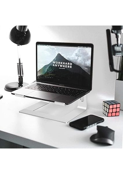 M5 Alüminyum Ergonomik Katlanır Macbook Bilgisayar Standı Bilgisayar Yükseltici 10 –17 Inç indirimleri