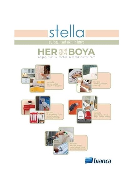 Su Bazlı Saf Akrilik Boya 1lt 0101 Beyaz fırsatları